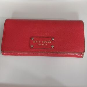 Kate Spade Red Wallet